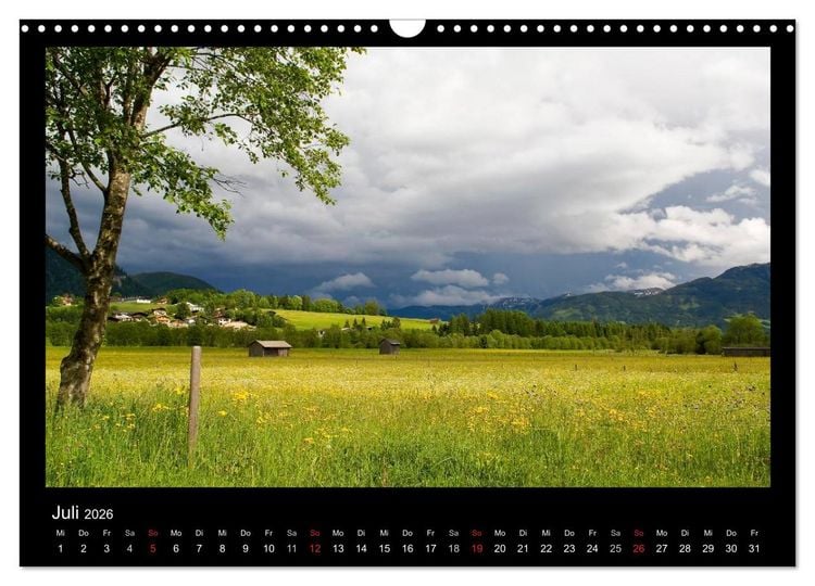 Produktbild: Natur erleben... (Wandkalender 2026 DIN A3 quer), CALVENDO Monatskalender
