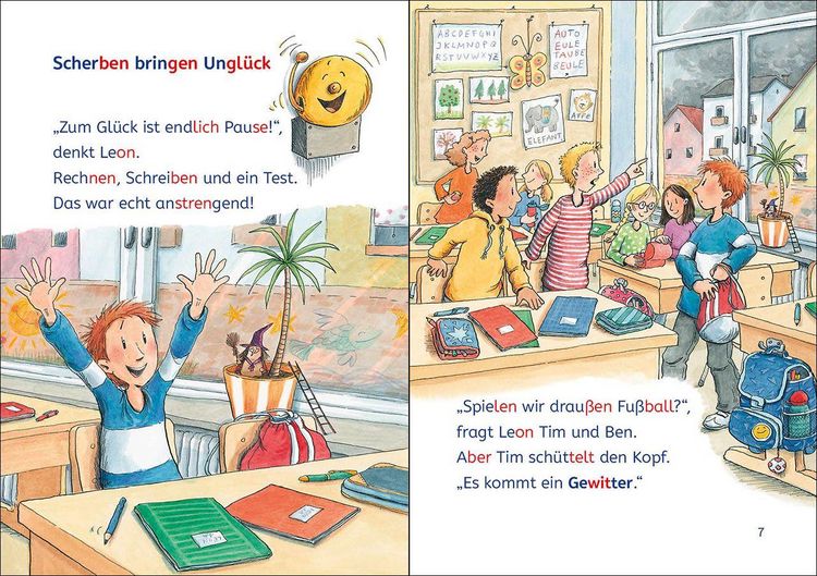 Produktbild: Lesel&ouml;wen 1. Klasse - Hilfe, ich habe mich in meinen Lehrer verwandelt!