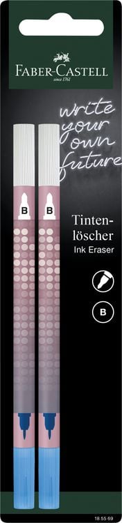 Produktbild: Faber-Castell Tintenkiller mit breiter L&ouml;schspitze 2er Set