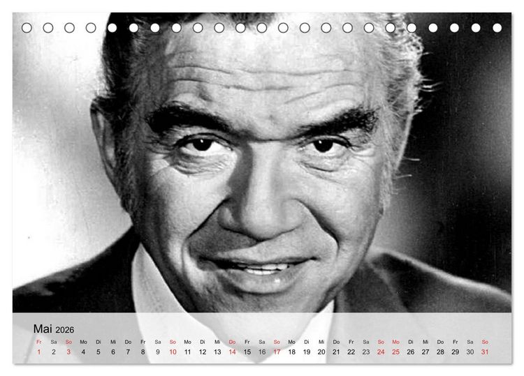 Produktbild: Westernhelden der Kinoleinwand (Tischkalender 2026 DIN A5 quer), CALVENDO Monatskalender