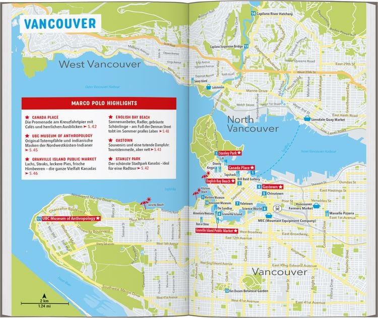 Produktbild: MARCO POLO Reisef&uuml;hrer Kanada West, Rocky Mountains, Vancouver