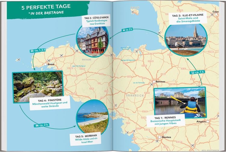 Produktbild: Marco Polo Outdoor Guide Reiseführer Bretagne