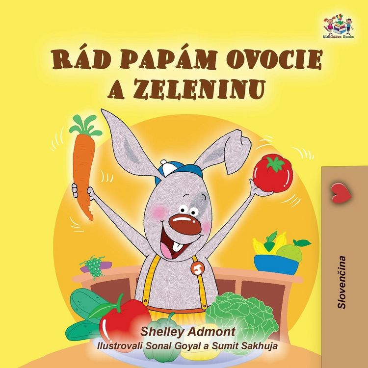 Produktbild: I Love to Eat Fruits and Vegetables (Slovak Book for Kids)