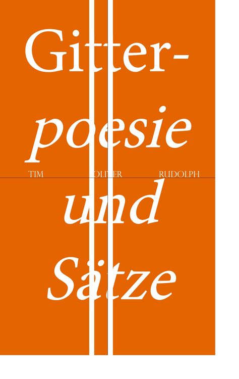 Produktbild: Gitterpoesie und S&auml;tze