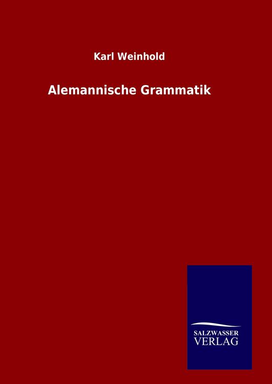 Produktbild: Alemannische Grammatik