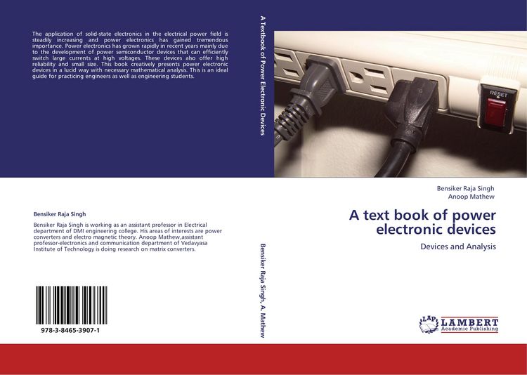 Produktbild: A text book of power electronic devices