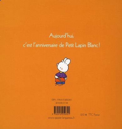 Produktbild: Fre-Petit Lapin Blanc Fete Son