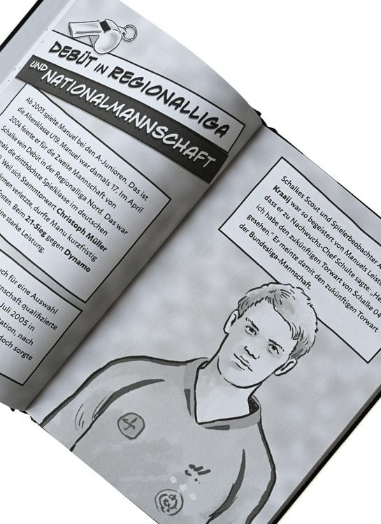 Produktbild: Mein Fu&szlig;ballheld Manuel Neuer &ndash; Seine Geschichte, seine Spiele, seine Rekorde