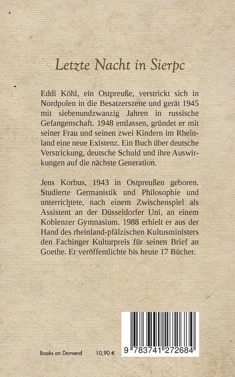 Produktbild: Letzte Nacht in Sierpc