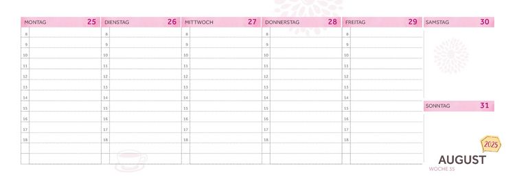 Produktbild: Der Kita-Tischkalender mit Herz (Juli 2025 &ndash; August 2026)