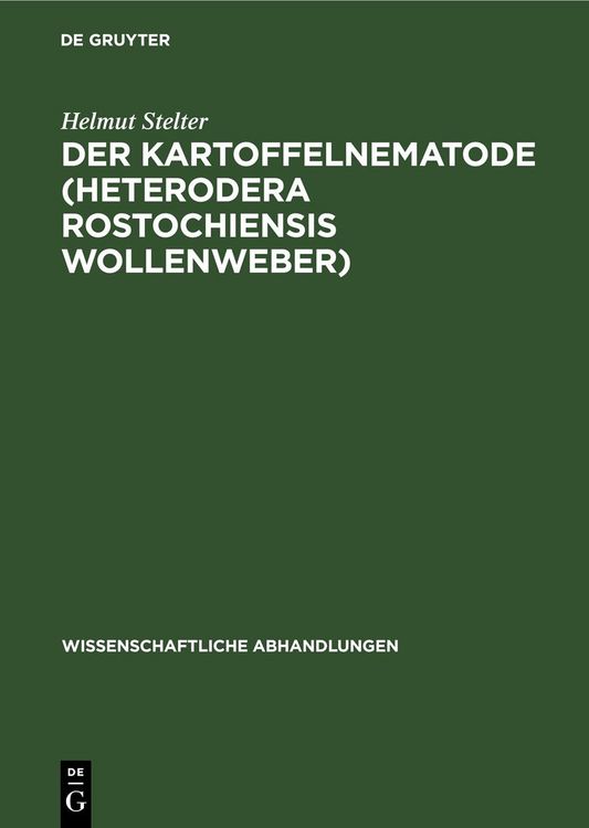 Produktbild: Der Kartoffelnematode (Heterodera rostochiensis Wollenweber)
