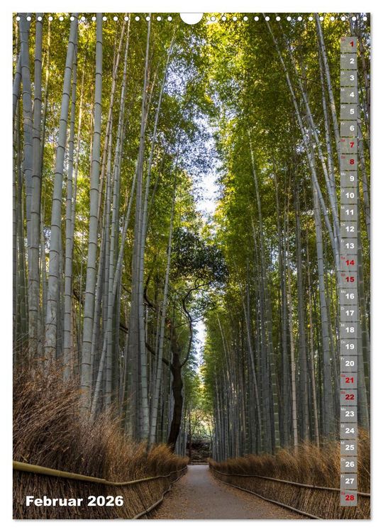 Produktbild: DER ZAUBER JAPANS Faszinierende Impressionen (Wandkalender 2026 DIN A3 hoch), CALVENDO Monatskalender