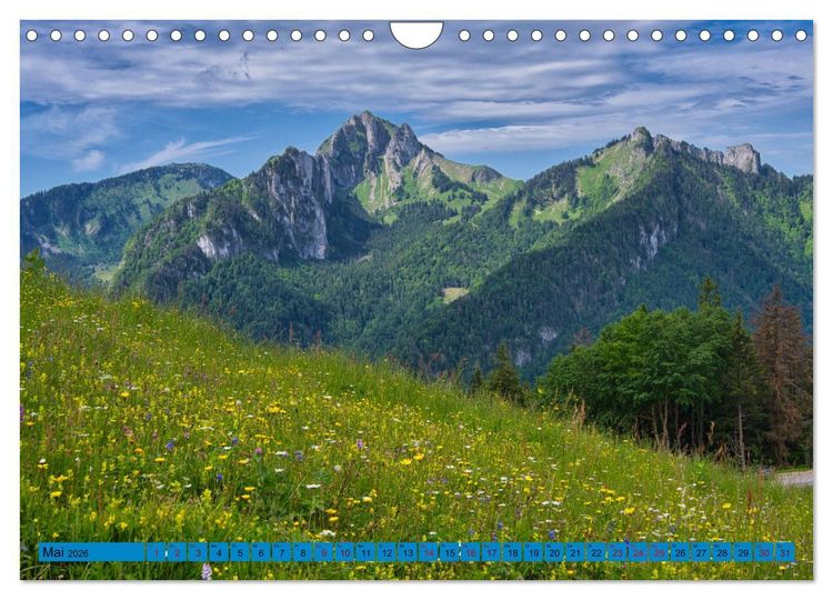 Produktbild: Frankreichs Alpenregionen (Wandkalender 2026 DIN A4 quer), CALVENDO Monatskalender