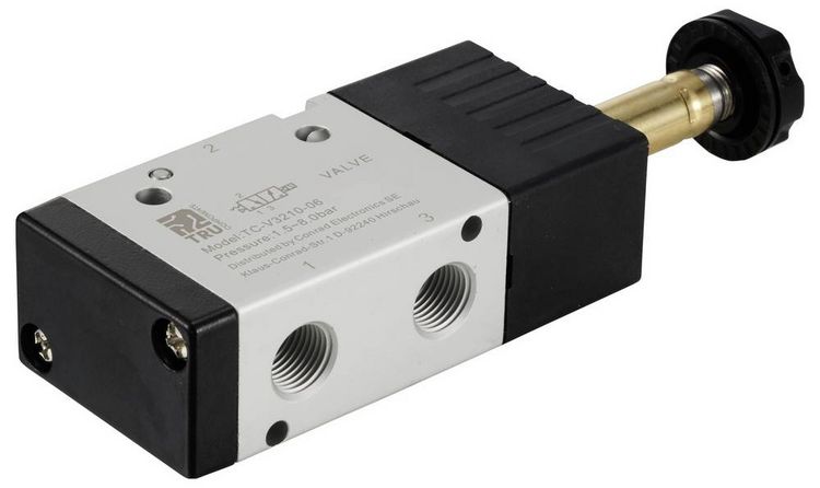 Produktbild: TRU COMPONENTS Magnetventil TC-12772456 TC-V3210-06G 1/8 1St.