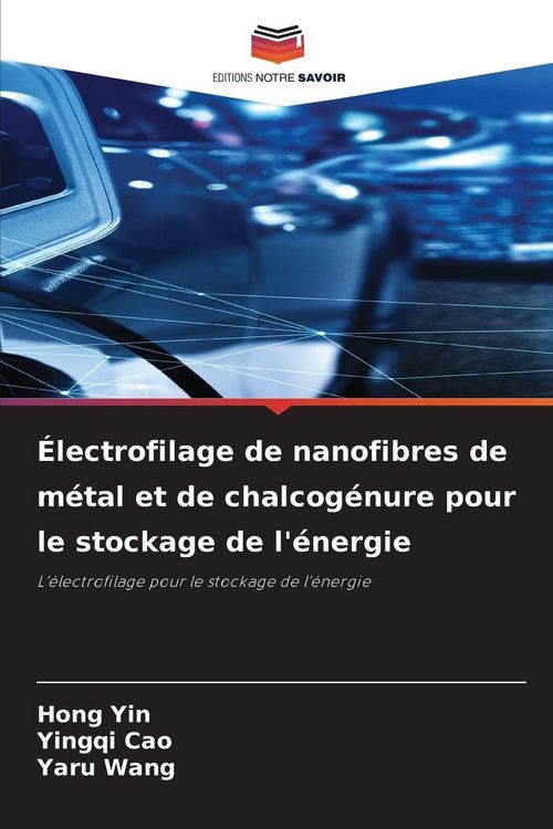 Produktbild: &Eacute;lectrofilage de nanofibres de m&eacute;tal et de chalcog&eacute;nure pour le stockage de l'&eacute;nergie