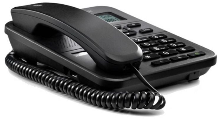 Produktbild: Motorola Corded Phone Schwarz