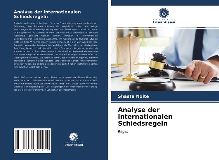 Produktbild: Analyse der internationalen Schiedsregeln