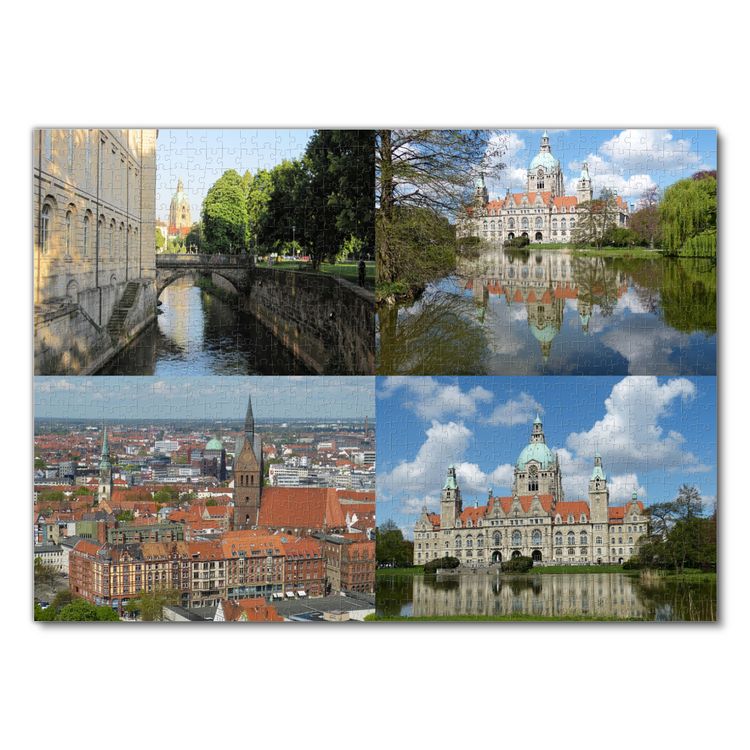 Produktbild: Lais Puzzle Collage Hannover 1000 Teile