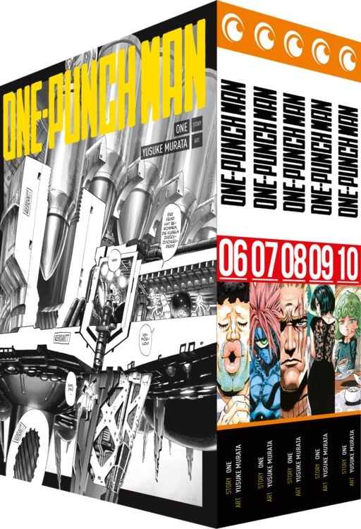 Produktbild: ONE-PUNCH MAN &ndash; Band 6-10 im Sammelschuber