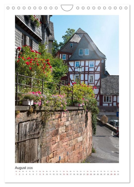 Produktbild: Mein Marburg (Wandkalender 2026 DIN A4 hoch), CALVENDO Monatskalender