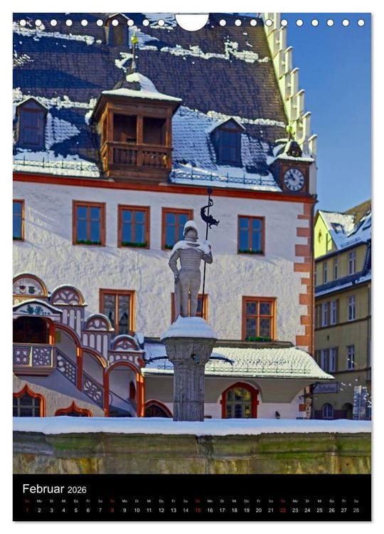 Produktbild: P&ouml;&szlig;neck - meine Stadt (Wandkalender 2026 DIN A4 hoch), CALVENDO Monatskalender