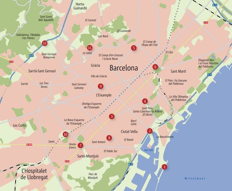 Produktbild: Zu Fu&szlig; durch Barcelona