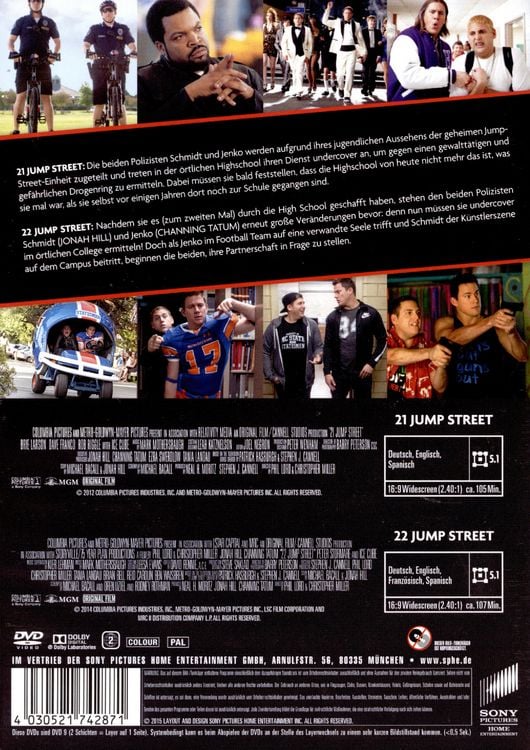 Produktbild: 21 Jump Street/22 Jump Street - Best of Hollywood/2 Movie Collector's Pack 157 [2 DVDs]