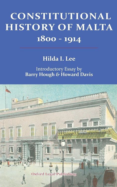 Produktbild: Constitutional History of Malta 1800-1914