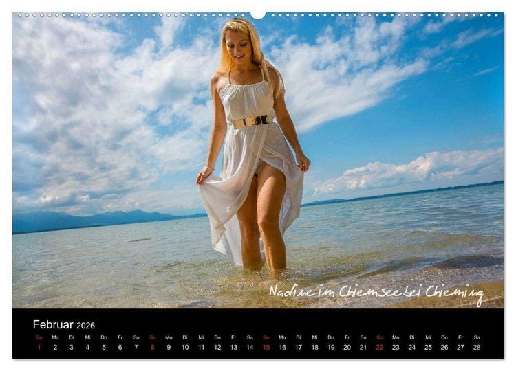 Produktbild: Chiemgau-M&auml;dels (Wandkalender 2026 DIN A2 quer), CALVENDO Monatskalender