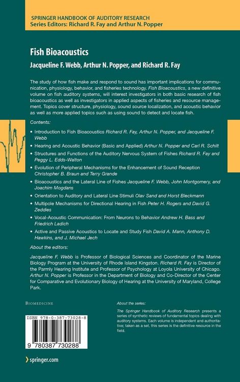 Produktbild: Fish Bioacoustics