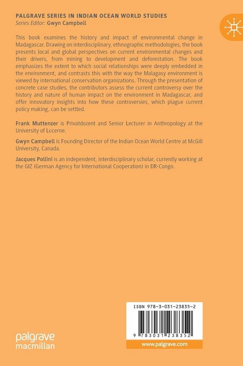 Produktbild: Perceptions and Representations of the Malagasy Environment Across Cultures