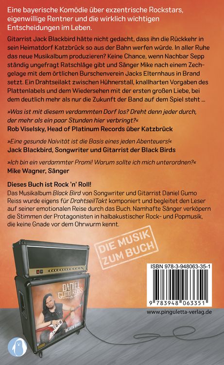 Produktbild: DrahtseilTakt & Black Bird Bundle: Buch & Audio-CD