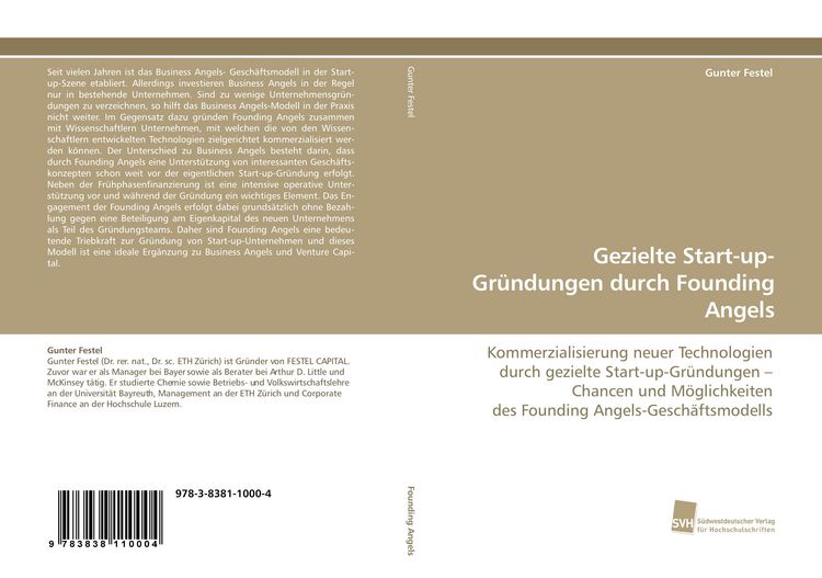 Produktbild: Gezielte Start-up-Gr&uuml;ndungen durch Founding Angels