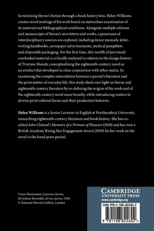 Produktbild: Laurence Sterne and the Eighteenth-Century Book