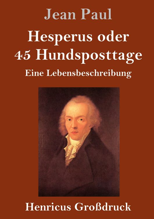 Produktbild: Hesperus oder 45 Hundsposttage (Gro&szlig;druck)