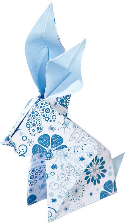 Produktbild: Folia  Faltbl&auml;tter ORNAMENTAL 80g/m&sup2;, 15x15cm, 50 Blatt, 5 Motive sortiert