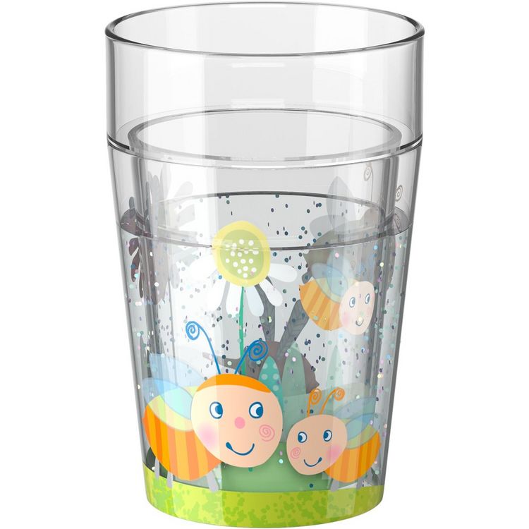 Produktbild: HABA - Glitzerbecher Bienen