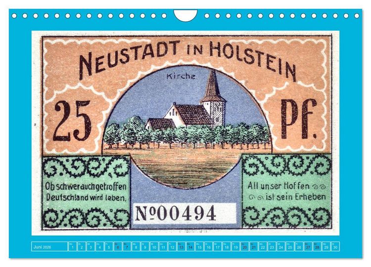 Produktbild: Gru&szlig; aus Neustadt in Holstein (Wandkalender 2026 DIN A4 quer), CALVENDO Monatskalender