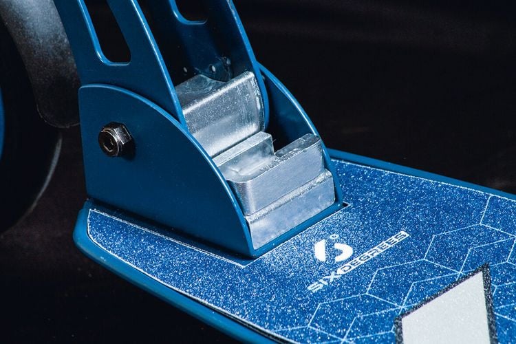 Produktbild: SIX DEGREES Aluminium Scooter 205 mm blau