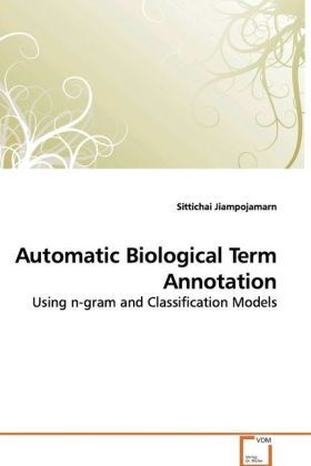 Produktbild: Jiampojamarn, S: Automatic Biological Term Annotation
