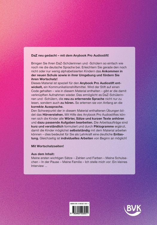 Produktbild: DaZ lernen: Schule und Familie