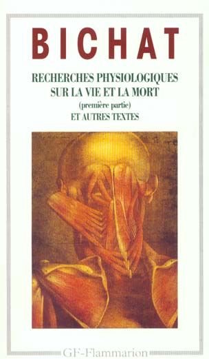 Produktbild: Recherches physiologiques sur la vie et la mort. 1re partie