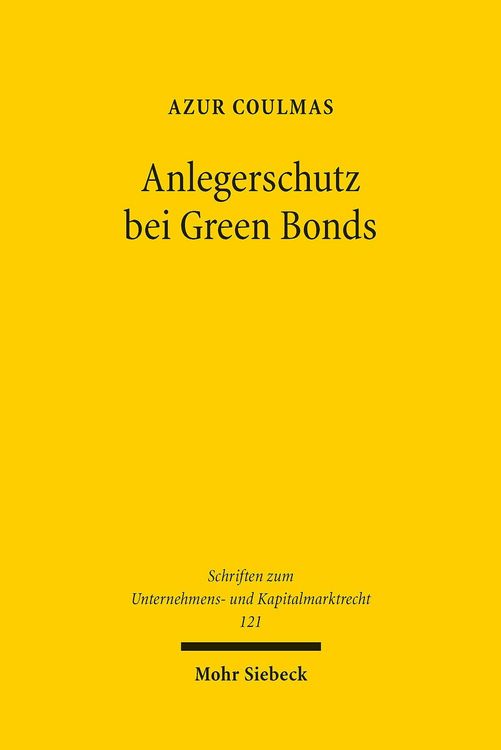 Produktbild: Anlegerschutz bei Green Bonds