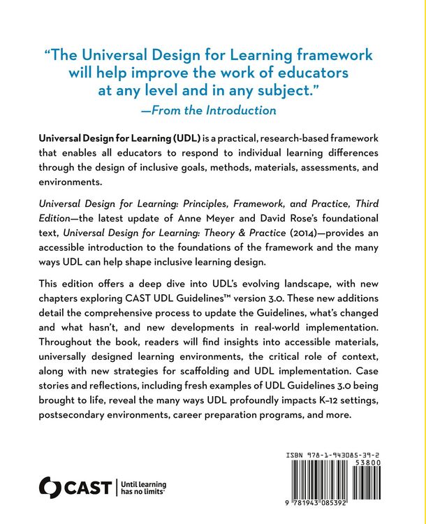 Produktbild: Universal Design for Learning