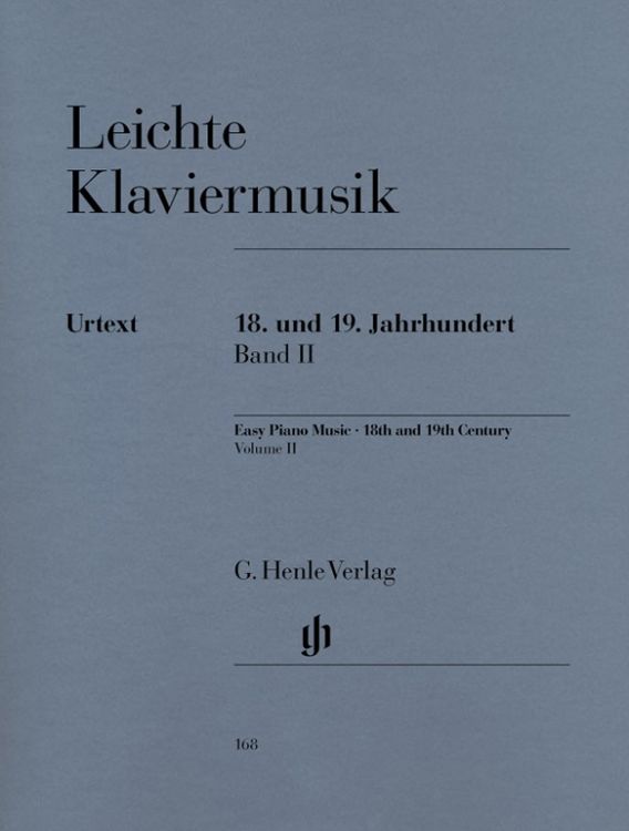Klaviermusik (Auswahlband) - Leichte Klaviermusik – 18. und 19. Jahrhundert, Band II