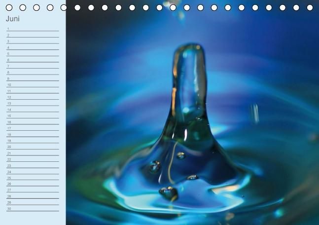 Produktbild: Geburtstagskalender "Wasser-Spiele" (Tischkalender immerw&auml;hrend DIN A5 quer)