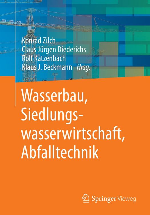 Produktbild: Wasserbau, Siedlungswasserwirtschaft, Abfalltechnik