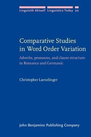 Produktbild: Comparative Studies in Word Order Variation
