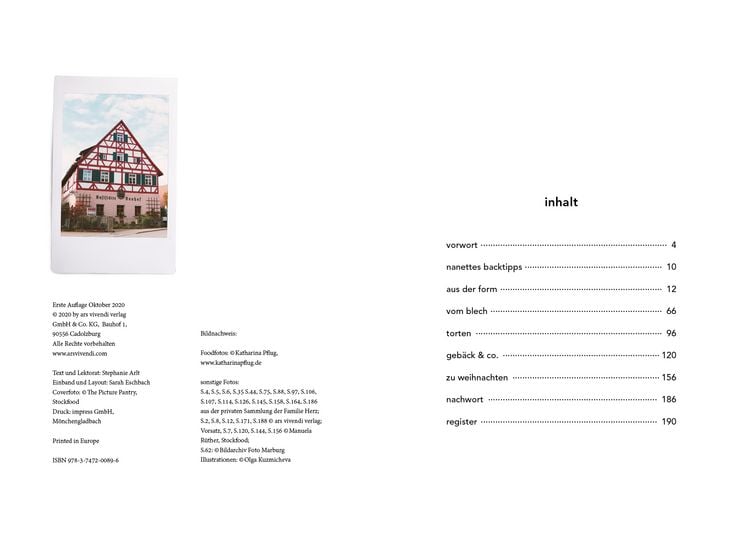 Produktbild: Nanettes Backbuch