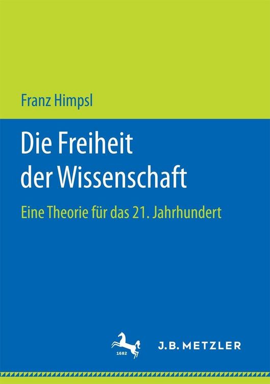 Produktbild: Die Freiheit der Wissenschaft